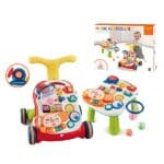 2-in-1 Baby walker and Baby interactive entertainment game table
