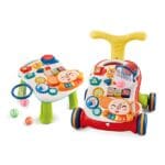 2-in-1 Baby walker and Baby interactive entertainment game table - Image 2