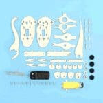 3D Wooden DIY Assemble Science Education Dinosaur Toy cable remote controlled - Image 5
