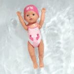 BABY Born My First Swim Wind Up Doll with Swimming Costume & Hat Toy Set - 30cm - Image 12