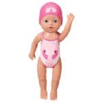 BABY Born My First Swim Wind Up Doll with Swimming Costume & Hat Toy Set - 30cm