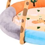 Baby round activity play mat GYM, Soft colourful material - Image 5