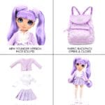 Rainbow High JR High Fashion S1 Violet Willow Doll - Image 5