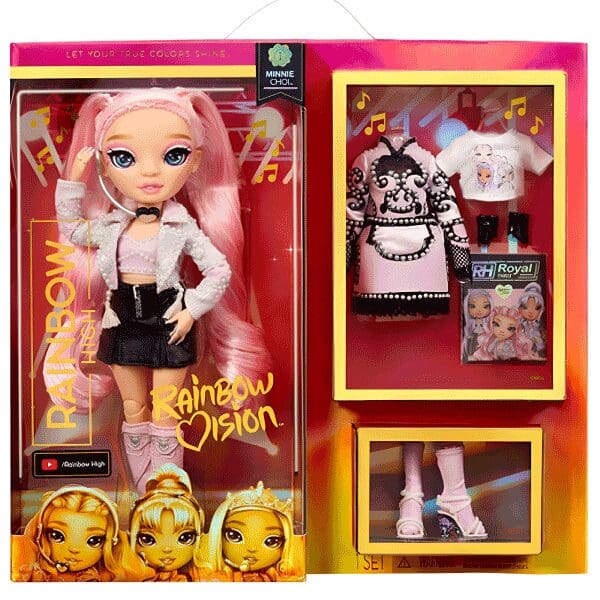 Rainbow-High-Rainbow-Vision-Royal-Three-K-Pop-Minnie-Choi-Doll-2-600x600 Rainbow High Rainbow Vision Royal Three K-Pop Minnie Choi Doll - Image 1