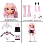 Rainbow High Rainbow Vision Royal Three K-Pop Minnie Choi Doll - Image 6