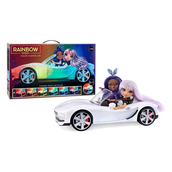 Rainbow_High_colour_change_car_600x600 Rainbow High 8 in 1 Colour Change Car - Image 1