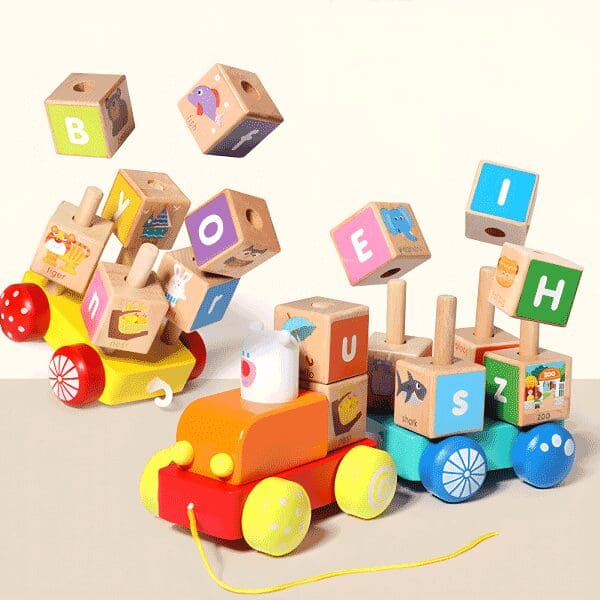 Wooden-colourful-pull-along-alphabet-block-train-Toy-7-600x600 Wooden colourful pull along alphabet block train Toy - Image 1