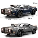 1:16 RC Car 2.4G 4WD 35KM/H RC Drift Muscle Car Model Electric Vehicle Toys - RTR Version - Image 19
