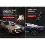 1:16 RC Car 2.4G 4WD 35KM/H RC Drift Muscle Car Model Electric Vehicle Toys - RTR Version - Image 21