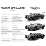 1:16 RC Car 2.4G 4WD 35KM/H RC Drift Muscle Car Model Electric Vehicle Toys - RTR Version - Image 20
