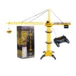 RLS 128cm Adjustable Height Wired Construction RC Toy Tower Crane With  Lights