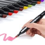 RLS 48pc Colours Art Marker Set, New Generation Dual Tip Graffiti Marker Pens for Kids - Image 8