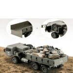 RLS 6WD RC Truck Car FY004A American Military Truck, 2.4G Electric Remote-Control Toy, All Terrain Surfaces - Image 6