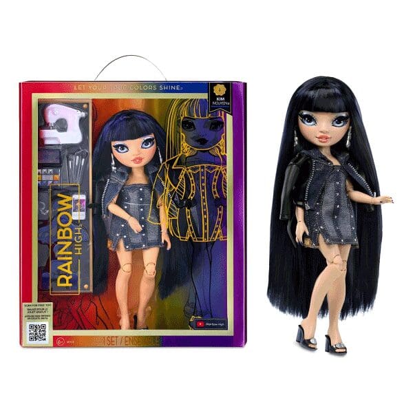 Rainbow-High-Fashion-Doll-Series-5-Kim-Nguyen-Blue-6-600x600 Rainbow High Fashion Doll Series 5 - Kim Nguyen (Blue) - Image 1