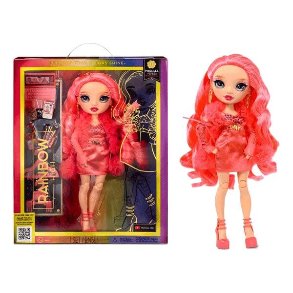 Rainbow-High-Fashion-Doll-Series-5-Priscilla-Perez-Pink-6-600x600 Rainbow High Fashion Doll Series 5 - Priscilla Perez (Pink) - Image 1
