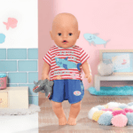 BABY born Bath Pyjamas with Shoes Blue - Image 6