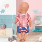 BABY born Bath Pyjamas with Shoes Blue - Image 7