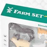 Boxed 12 pcs Beautiful Farm Animal Variety Toy set - Image 7