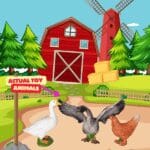 Boxed 12 pcs Beautiful Farm Animal Variety Toy set - Image 4
