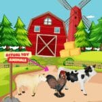Boxed 12 pcs Beautiful Farm Animal Variety Toy set - Image 5