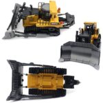 Huina RC Remote Control Bulldozer 1:16 Fully Functional Construction Vehicle Toy - Image 7