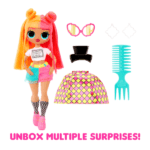 LOL Surprise OMG Neonlicious Fashion Doll with Multiple Surprises - Image 4