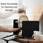 RLS Set of 4 Black  Tea, Coffee, Sugar canisters and Bread Storage Container Set - Image 3