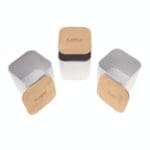 RLS White Set of 4 Tea, Coffee, Sugar canisters and Bread Storage Container Set - Image 6