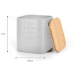 RLS White Set of 4 Tea, Coffee, Sugar canisters and Bread Storage Container Set - Image 7