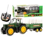 RLS Very Large Four-way RC-remote control tractor amazing detail to look realistic Toy Farming Tractor with trailer