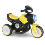 RLS 6V Kids Ride on Battery operated motorbike Tricycle Scooter with Lights and Music