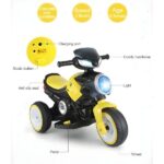 RLS 6V Kids Ride on Battery operated motorbike Tricycle Scooter with Lights and Music - Image 3