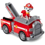 Paw Patrol, Marshall’s Fire Engine Vehicle with Collectible Figure - Image 5