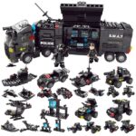 RLS ultimate swat Police 8 in 1 Building Brick Blocks Toy Set with 1095pcs for Boys and Girls - Image 4