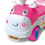 RLS My First Ride on Kids Toy Hippo Car push Along for Toddlers and Infants Walker with Storage - Image 3