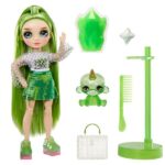 Rainbow High Fashion Doll with Slime & Pet - Jade (Green) - 28 cm Shimmer Doll - Image 2