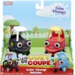 Little Tikes Let's Go Cozy Coupe 2pk Color Change Vehicles