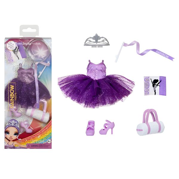 Rainbow High Fashion Packs - Full Outfit, Shoes, Jewellery Play Accessories Kids Toy Assorted 600X600 Rainbow High Fashion Packs - Full Outfit, Shoes, Jewellery Play Accessories Kids Toy Assorted - Image 1