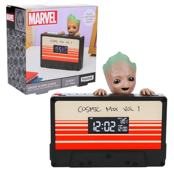 Marvel Studios I Am Groot Alarm Clock - Fun Guardians of The Galaxy Merch