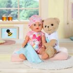 Super Soft BABY born Teddy Bear White