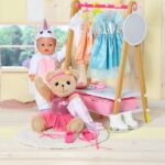 36cm White BABY born Teddy Bear