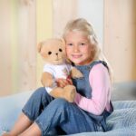 BABY born Teddy Bear White 36cm Little Super soft Bear for Boys and Girls
