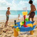 Pirate Ship Sand and Water Table Large 24-Piece Garden Sandpit - Image 2