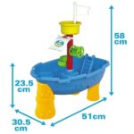 Pirate Ship Sand and Water Table Large 24-Piece Garden Sandpit - Image 9