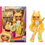 Rainbow High Junior High Rock Band doll- Sunny
