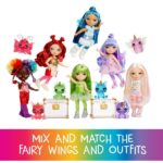 Littles Rainbow Fantasy Fairies Doll - Emerald - Image 6