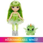 Littles Rainbow Fantasy Fairies Doll - Emerald - Image 7