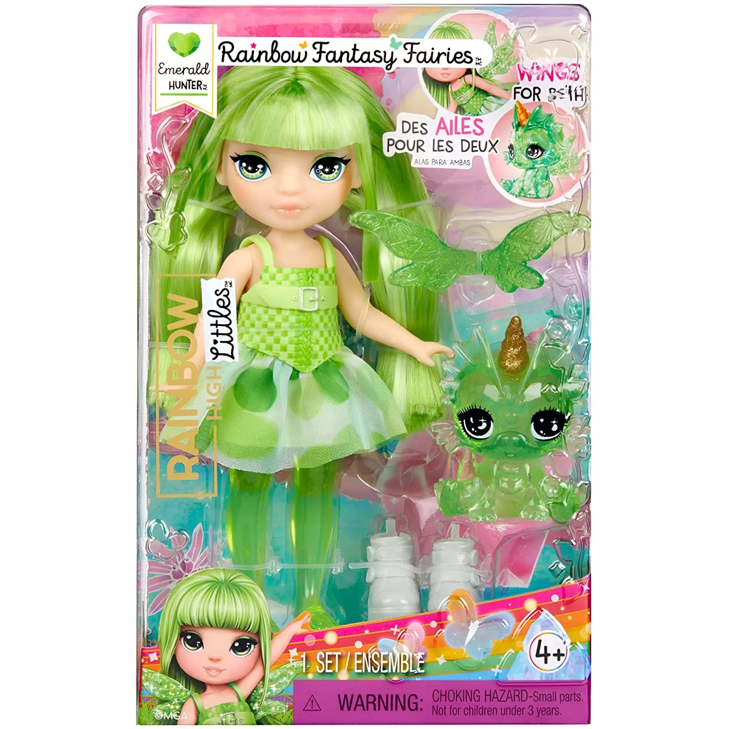Untitled design-min Littles Rainbow Fantasy Fairies Doll - Emerald - Image 1