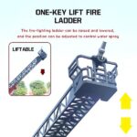 RLS RC Huina 1:14 Scale Fire Engine Truck with Water Pump - Image 6