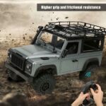 MN-99S RC Crawler, 1:12 Scale RC Rock Car, 4WD Off-Road RC Truck RTR, 2.4G Remote RC Land Rover Vehicle Models for Adults Hobby Gifts (Grey) - Image 8